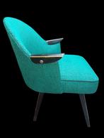 Vintage Fauteuil Uit De Jaren '50-'60, Ophalen, Hout, Minder dan 75 cm, Zo goed als nieuw