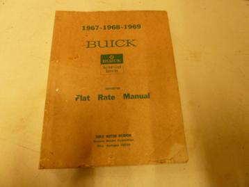 1967-1968-1969 Buick Flat Rate Manual USA beschikbaar voor biedingen