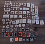 Restpartij stopcontacten, schakelaars en frontjes, Doe-het-zelf en Verbouw, Elektra en Kabels, Ophalen of Verzenden, Gebruikt