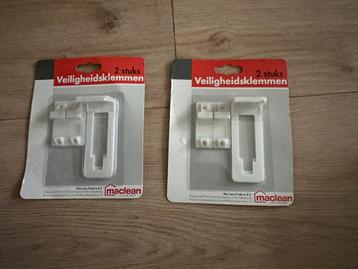 2x Veiligheidsklemmen nieuw beschikbaar voor biedingen