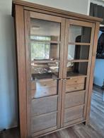 Mooie buffetkast / vitrinekast, Huis en Inrichting, Kasten | Buffetkasten, Ophalen, Gebruikt, 100 tot 150 cm, Glas