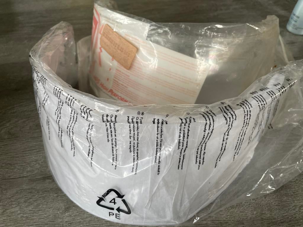 Twee nieuwe motorhelmvizieren in verpakking, Ophalen of Verzenden, Nieuw