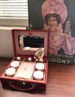 London Maylor -   Beauty case met inhoud -Jaren 50, Antiek en Kunst, Ophalen of Verzenden