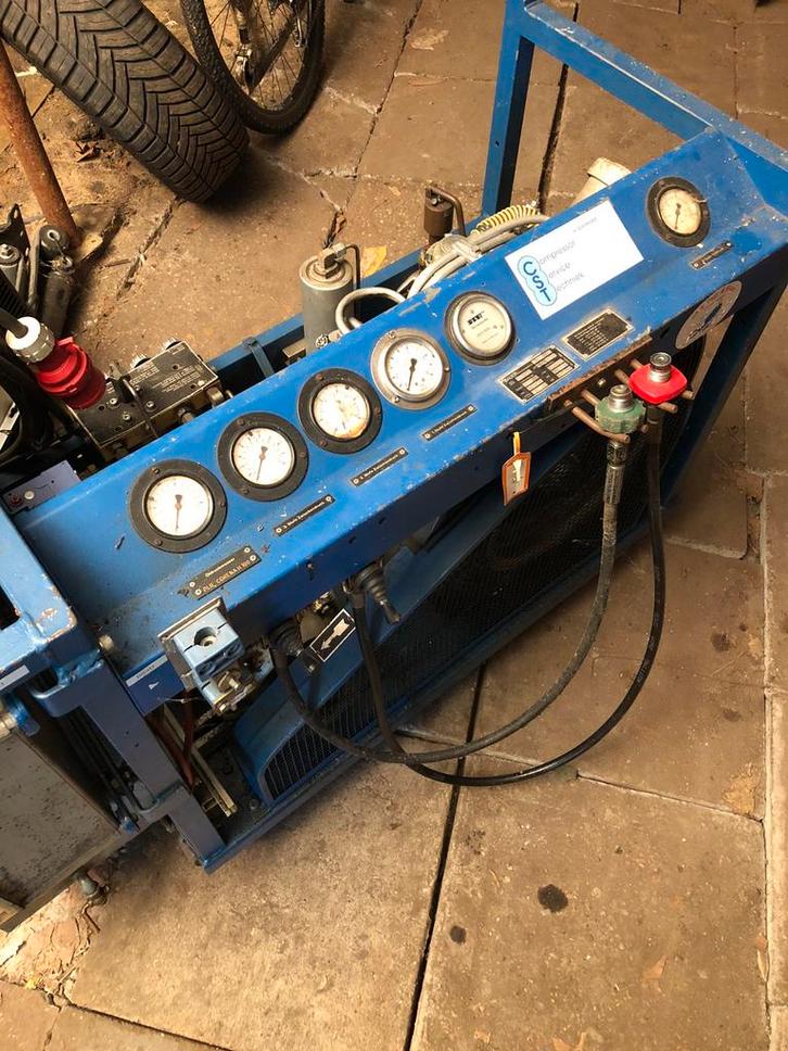 BAUER Ka14 ademlucht/duik Compressor, Watersport en Boten, Duiken, Gebruikt, Overige typen, Ophalen of Verzenden