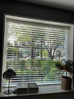 Sunway witte houten luxaflex met lamelbreedte 7 cm, Huis en Inrichting, Ophalen, Wit, 150 tot 200 cm, Zo goed als nieuw