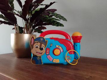 Paw patrol radio met microfoon beschikbaar voor biedingen