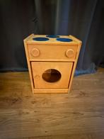 Speelgoed keukentje / wasmachine, Kinderen en Baby's, Speelgoed | Speelkeukens, Ophalen, Zo goed als nieuw, Hout