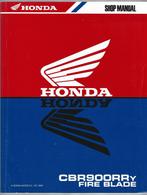 Honda CBR900 RR y Fire Blade shop manual (3707z), Motoren, Ophalen of Verzenden, Honda