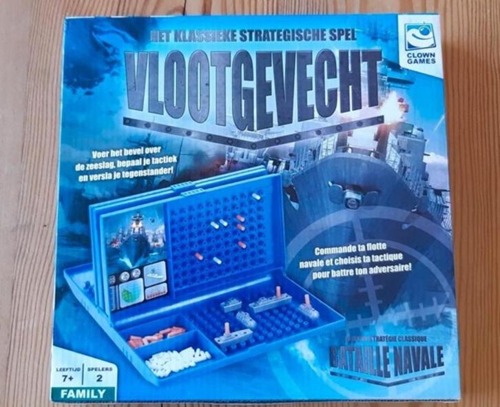 Vlootgevecht, reisspel, NIEUW IN VERPAKKING, "zeeslag", SINT, Hobby en Vrije tijd, Gezelschapsspellen | Bordspellen, Nieuw, Een of twee spelers