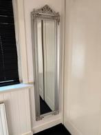 Mooie zilverkleurige barok spiegel 187 cm hoog, Huis en Inrichting, Woonaccessoires | Spiegels, Ophalen, Minder dan 50 cm, Zo goed als nieuw