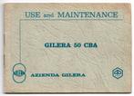 Gilera 50 CBA manual handleiding Holland model (7429z), Ophalen of Verzenden, Zo goed als nieuw