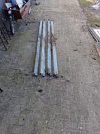 4x Stalen Latij 2800x100x50x5mm, Ophalen of Verzenden, Gebruikt, IJzer