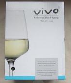 Vivo wijnglazen wit 4x (4 dozen beschikbaar) prijs per stuk, Verzenden, Nieuw, Overige typen