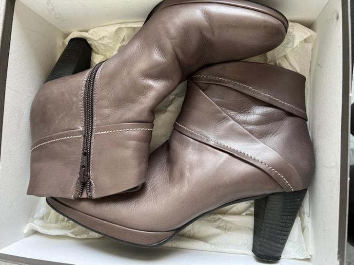 Maripe model 1871.37.1 enkellaars ankle boots 41, Kleding | Dames, Schoenen, Gedragen, Lage of Enkellaarzen, Bruin, Verzenden