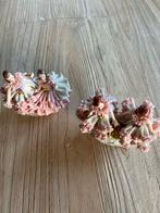 Dresden en Capodimonte Porseleinen Beeldjes - Set, Verzamelen, Beelden en Beeldjes, Ophalen of Verzenden, Gebruikt, Mens