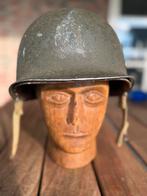 WO2 Amerikaanse Fixed bail met binnenhelm uit 1943, US, Verzamelen, Ophalen of Verzenden, Landmacht, Amerika