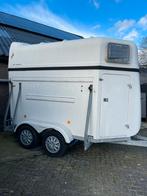 Heja 5 sterren paardentrailer (opknapper) 2 paards, Ophalen of Verzenden, Gebruikt, Hout, 2-paards trailer