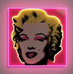 Marilyn Monroe popart pop art led neon lamp verlichting kado, Verzamelen, Merken en Reclamevoorwerpen, Lichtbak of (neon) lamp