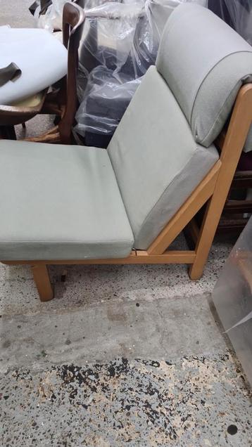 Retro bank/ fauteuils, vintage, rang chairs B.Petersen beschikbaar voor biedingen