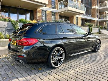 BMW 530i G31 | M-sport | zwart | achteras best. | 20 inch beschikbaar voor biedingen