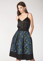 Closet London rok maat 38 met Monique Collignon blouse, NEW, Maat 38/40 (M), Blauw, Nieuw, Ophalen of Verzenden