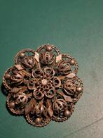 Zilveren broche  filigrain, Ophalen of Verzenden