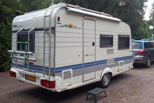 Caravan Hobby Excellent 400SF, Caravans en Kamperen, Caravans, Particulier, tot en met 4, 750 - 1000 kg, Treinzit, Hobby, Dwarsbed
