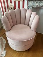 Richmond fauteuil draaistoel Mila Pink Velvet, Huis en Inrichting, Fauteuils, Ophalen, Zo goed als nieuw, 75 tot 100 cm, 50 tot 75 cm
