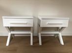 VT wonen 2 nachtkastjes wit, Huis en Inrichting, Ophalen, Zo goed als nieuw, Minder dan 45 cm, Minder dan 55 cm