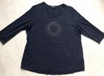 Donker blauw shirt maat 46 / XL van gerry weber, Blauw, Maat 46/48 (XL) of groter, Ophalen of Verzenden, Zo goed als nieuw