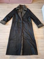 Claudia Strater - Donkergrijze leren lammy coat, Kleding | Dames, Maat 38/40 (M), Ophalen of Verzenden, Zo goed als nieuw, Claudia Sträter