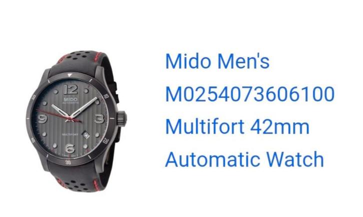 Mido Multifort Automaat 42mm - Herenhorloge, Sieraden, Tassen en Uiterlijk, Horloges | Heren, Zo goed als nieuw, Polshorloge, Overige merken