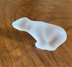 Klein glazen beeldje van een ijsbeer, Ophalen of Verzenden, Zo goed als nieuw, Dier