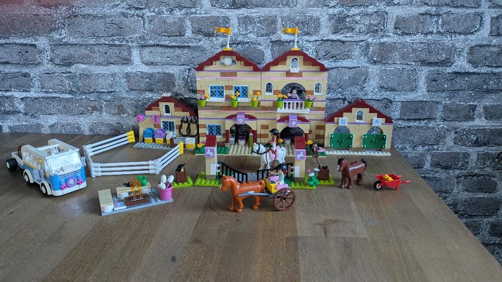 Lego Friends 3185 Paardenkamp, Kinderen en Baby's, Speelgoed | Duplo en Lego, Ophalen of Verzenden, Gebruikt, Complete set, Lego