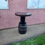 Houten statafel van wijnvat, Huis en Inrichting, Barren, Ophalen, Gebruikt