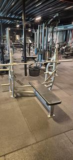 Hammer Strength flat bench, Ophalen, Gebruikt, Fitnessbank