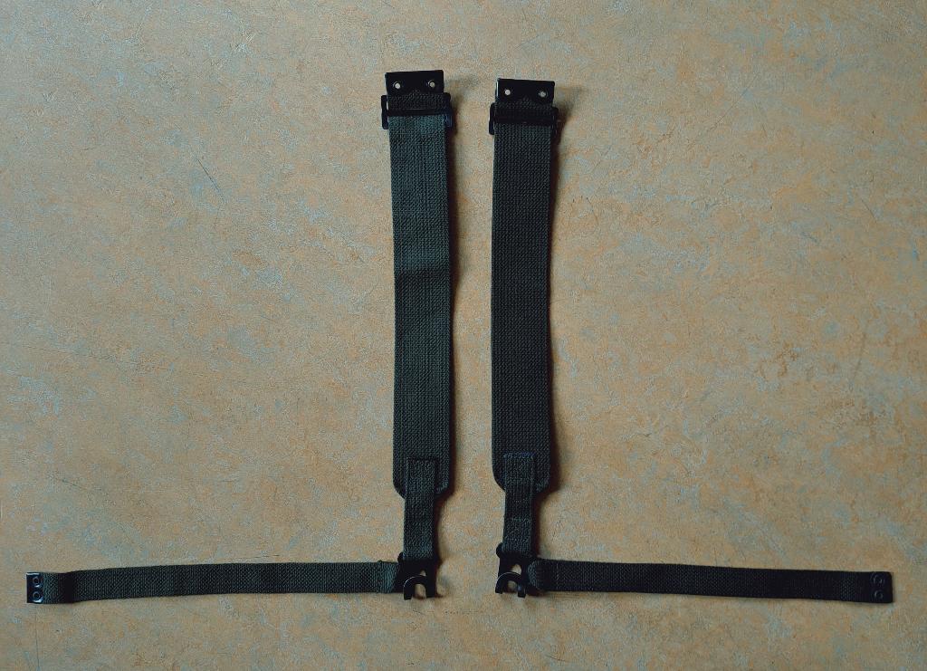 Hoekriemen set voor ransel of pukkel., Ophalen of Verzenden, Landmacht, Nederland, Overige typen