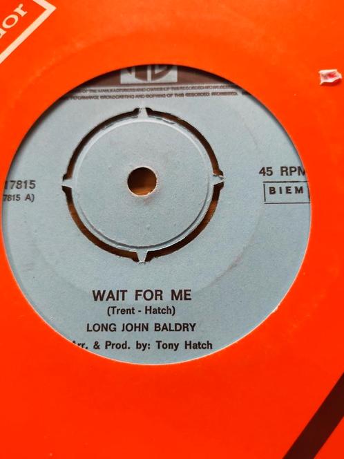 Long John Baldry , wait for me, Cd's en Dvd's, Vinyl Singles, Zo goed als nieuw, Nederlandstalig, Ophalen of Verzenden