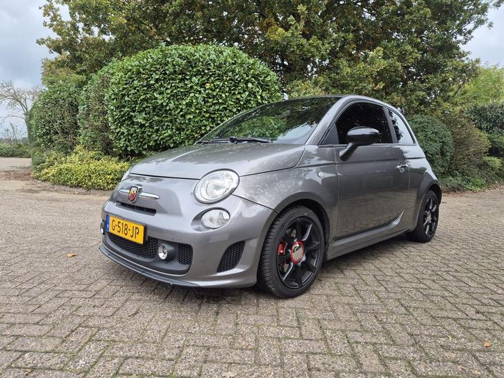 Fiat 500 1.4 Abarth C 2014 Grijs, Auto's, Fiat, Particulier, ABS, Airbags, Airconditioning, Centrale vergrendeling, Elektrische ramen