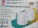 TP-Link Deco X20 WiFi 6 Mesh Systeem (2-pack) NIEUW, Ophalen of Verzenden, Zo goed als nieuw, Router