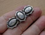 zilveren antieke broche van oude knopen [124], Verzenden, Zilver, Broche