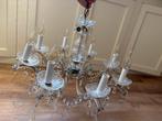 Glazen Kroonluchter Klassiek, Huis en Inrichting, Ophalen of Verzenden, Gebruikt, Glas