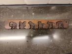 Antieke suikerbeesten mal (helft) / speculaasplank 19e eeuw, Antiek en Kunst, Ophalen of Verzenden
