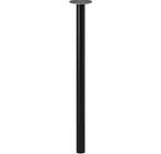5x Tafelpoten ikea adils zwart NIEUW bureau poten, Minder dan 50 cm, 50 tot 100 cm, Rond, Nieuw