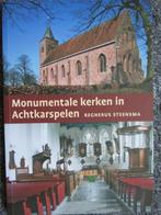 Boek kerk: Monumentale kerken in Achtkarspelen, Friesland, Ophalen, 20e eeuw of later, Zo goed als nieuw