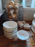 Zes spoelkommen met sierlijk voetje, Ophalen of Verzenden