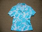 Stanley G blouse turquoise wit mt S nog splinternieuw, Ophalen of Verzenden, Nieuw, Maat 36 (S)