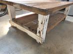 Koffietafel, Huis en Inrichting, Tafels | Salontafels, Ophalen, Gebruikt, 100 tot 150 cm, 50 tot 100 cm