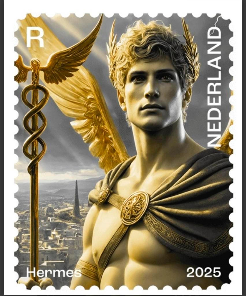 ≥ Complete set Crypto zegels Hermes 2025 Nederland — Postzegels | Nederland  — Marktplaats