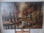 Volendammer schilder Bleijs Boslandschap met, Antiek en Kunst, Kunst | Schilderijen | Klassiek, Ophalen of Verzenden
